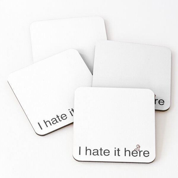 Item preview, I Hate It Here (black) designed and sold by ashleygates98.