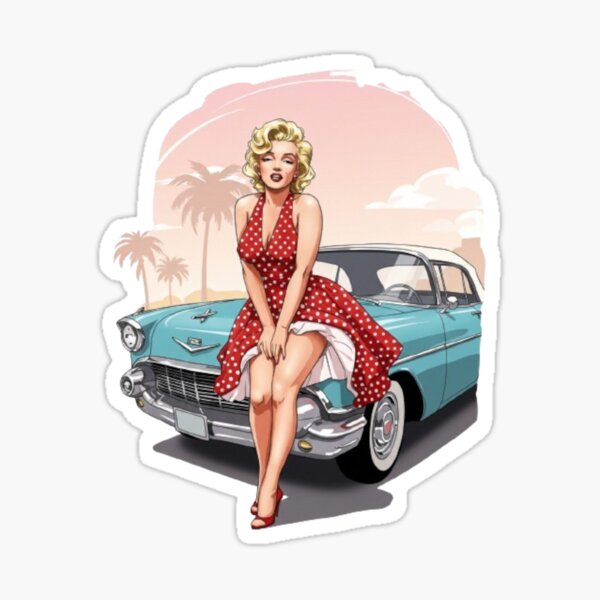 Artikel-Vorschau von Sunset Siren: Die legendäre Marilyn Monroe, designt und verkauft von LyssasMindArt.
