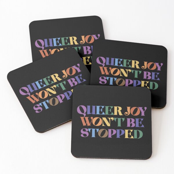 Item preview, Queer Joy Won't Be Stopped designed and sold by kjanedesigns.