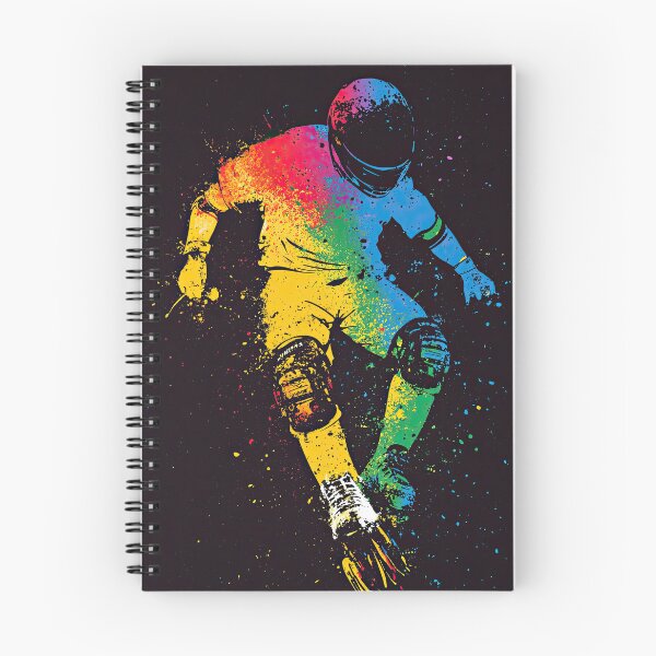Item preview, Skating Warrior Emerges From Vibrant Color Splash designed and sold by Piotrek0001.