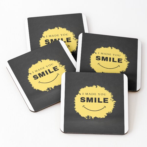 Item preview, I Made You Smile – Happy Positive Vibes Design designed and sold by Arjunankmp1242.