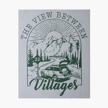 Item preview, The View Between Villages Road designed and sold by Seamusomoore.