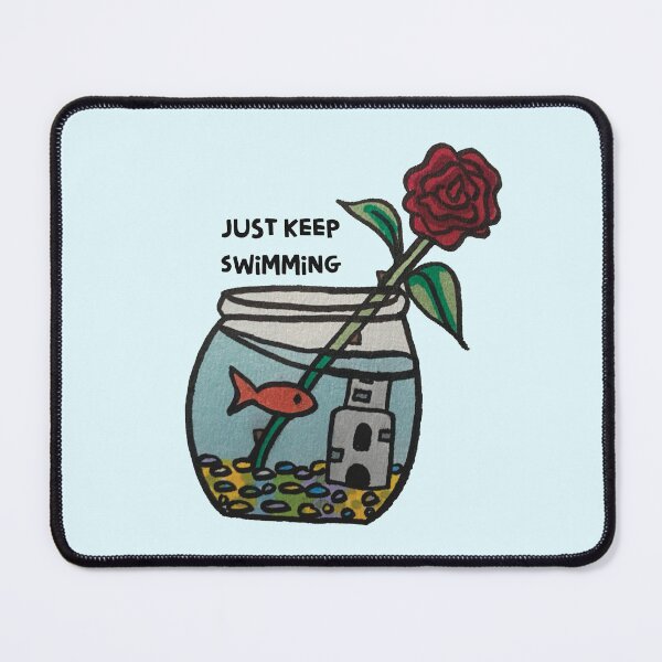 Item preview, Just keep swimming designed and sold by CreatedByKay-.