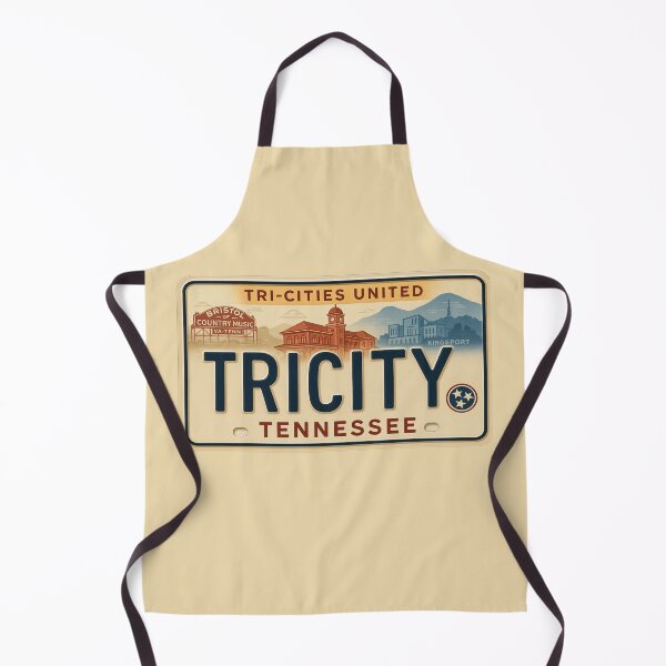 Item preview, Tri-Cities Tennessee License Plate: Roadtrip Pride in America designed and sold by Globalcitytees.