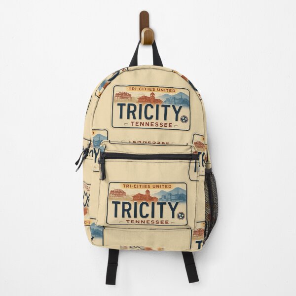 Item preview, Tri-Cities Tennessee License Plate: Roadtrip Pride in America designed and sold by Globalcitytees.