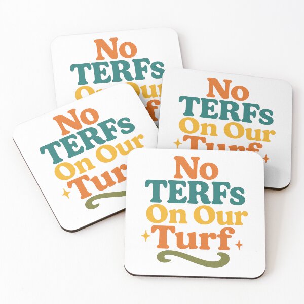 Item preview, No TERFs On Our Turf – Bold Trans-Inclusive Pride Statement Design designed and sold by Haus Of Sin.