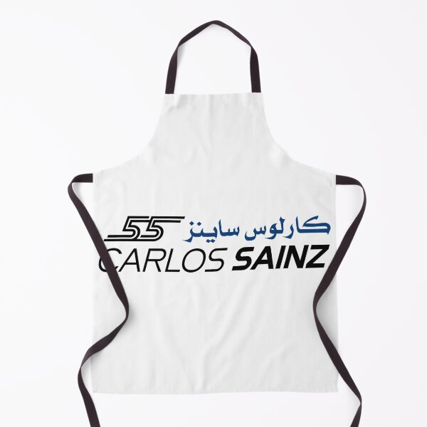 Item preview, Carlos Sainz Bilingual Arabic Calligraphy 55 Art - F1 Driver Graphic | English & Arabic Name with Racing Number designed and sold by Studio F1Grid.
