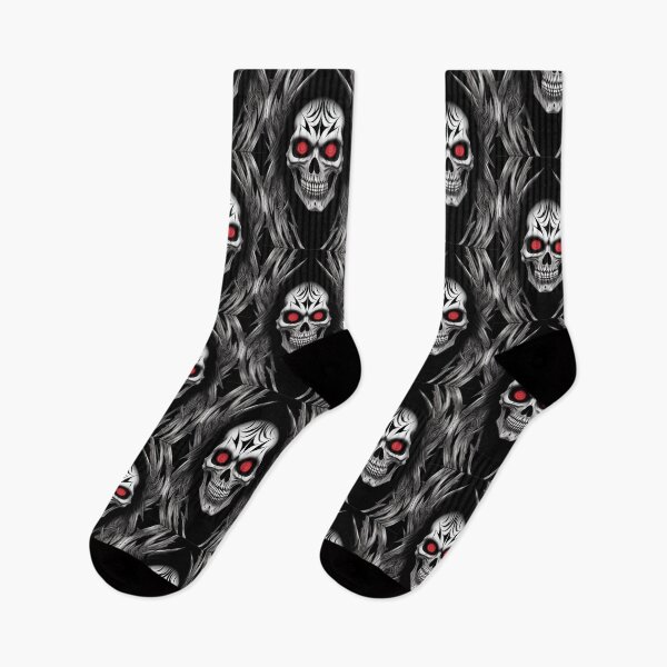 Item preview, Heavy Metal Skull Art designed and sold by TheDarkWardrobe.