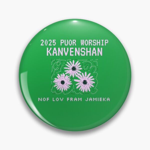 Item preview, Pixel 2025 Puor Worship Kanvenshan, Jamaican Patois designed and sold by Kolcha.