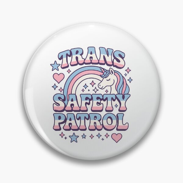 Item preview, Trans Safety Patrol – Pastel Unicorn Pride Power designed and sold by Haus Of Sin.