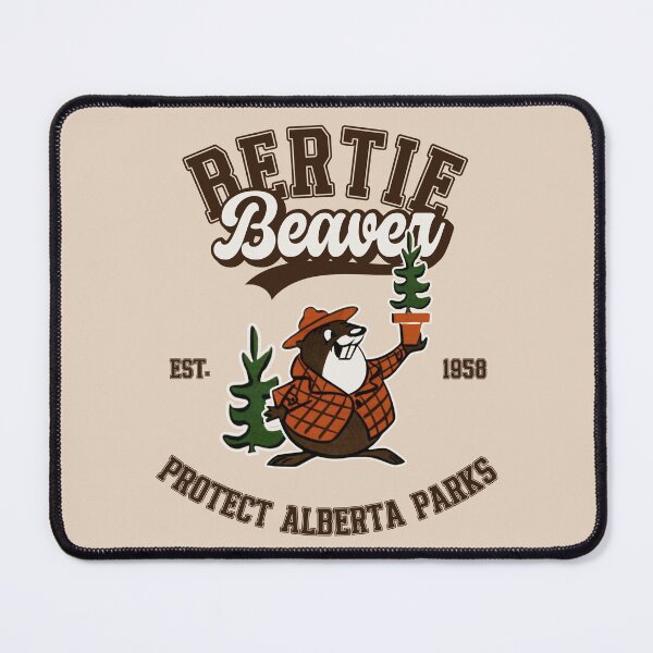 Item preview, Bertie Beaver , Protect Alberta Parks, Fun Wildland Fire designed and sold by DevlynnDesigns.