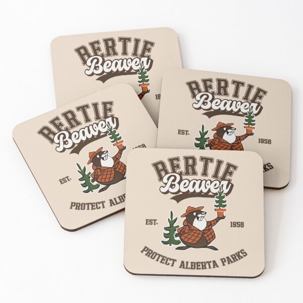 Item preview, Bertie Beaver , Protect Alberta Parks, Fun Wildland Fire designed and sold by DevlynnDesigns.