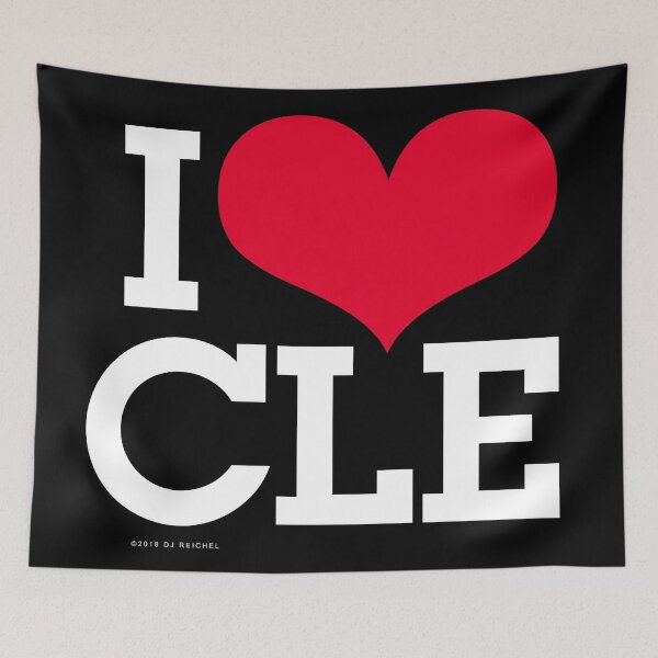 Item preview, I Love CLE (white) designed and sold by djreichel.