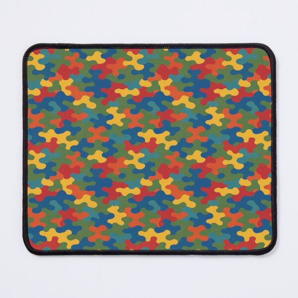 Item preview, Colorful Seamless Camouflage Pattern Design designed and sold by nvrprooo.