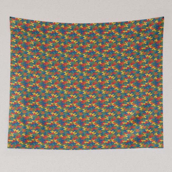 Item preview, Colorful Seamless Camouflage Pattern Design designed and sold by nvrprooo.