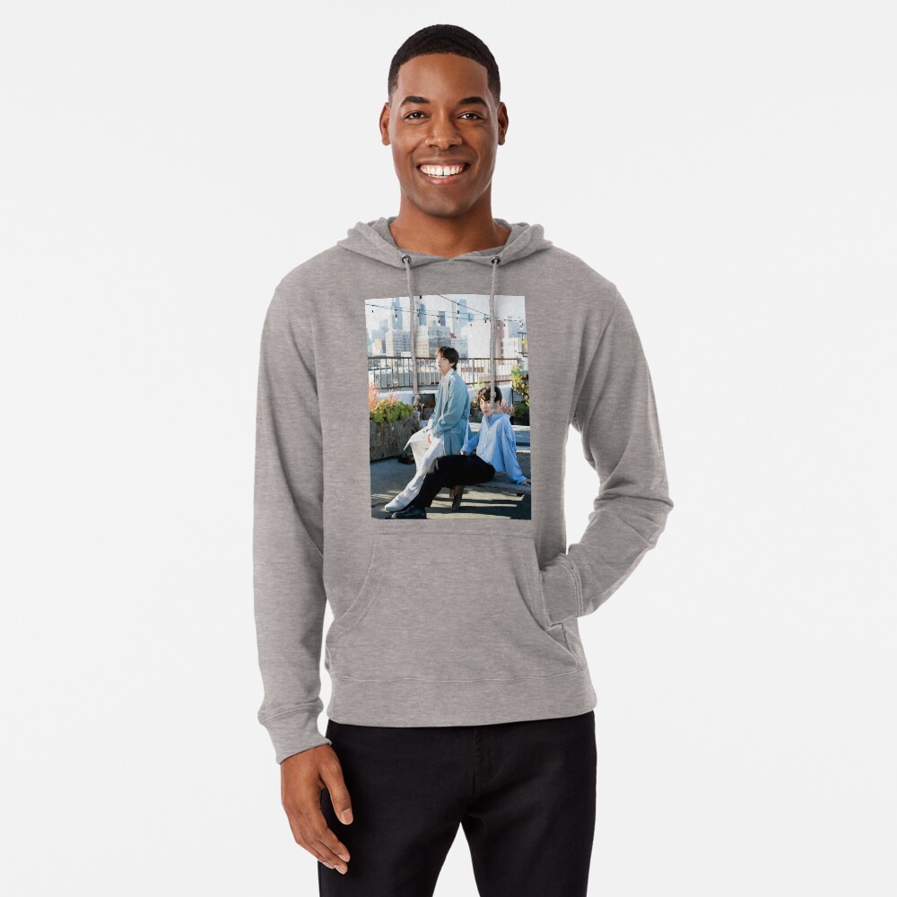 "BTS 5th Anniversary Jimin + V" Lightweight Hoodie by