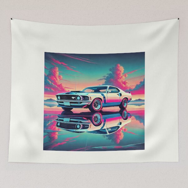 Item preview, Boss 429 Mustang Sunset  designed and sold by TheArtOfCar.