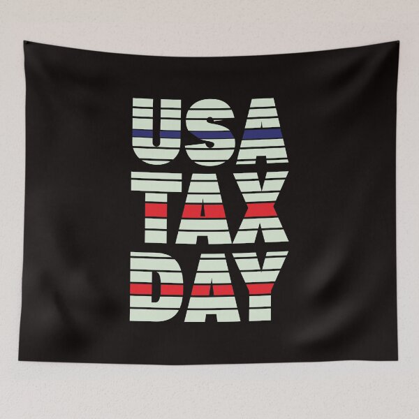 Item preview, USA Tax Day designed and sold by Combat Skies.