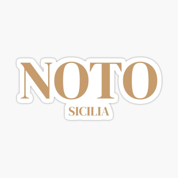 Item preview, NOTO SICILIA designed and sold by BL Travel Designs.