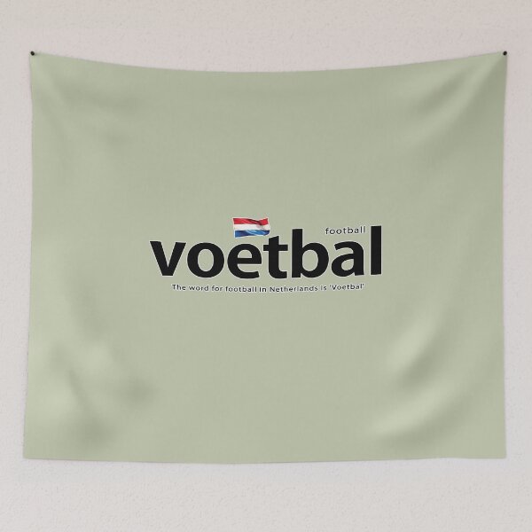 Item preview, The word for football in Netherlands is 'Voetbal' designed and sold by Vanich-Panich.