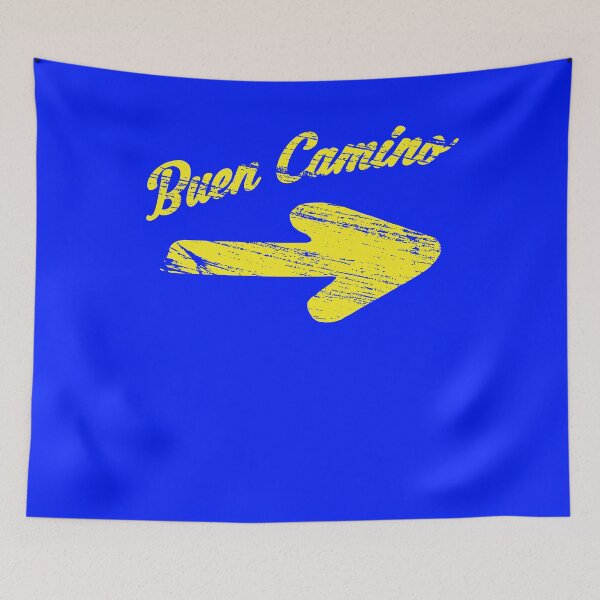 Item preview, Way of St. James buen camino yellow arrow designed and sold by MaximWundersee.