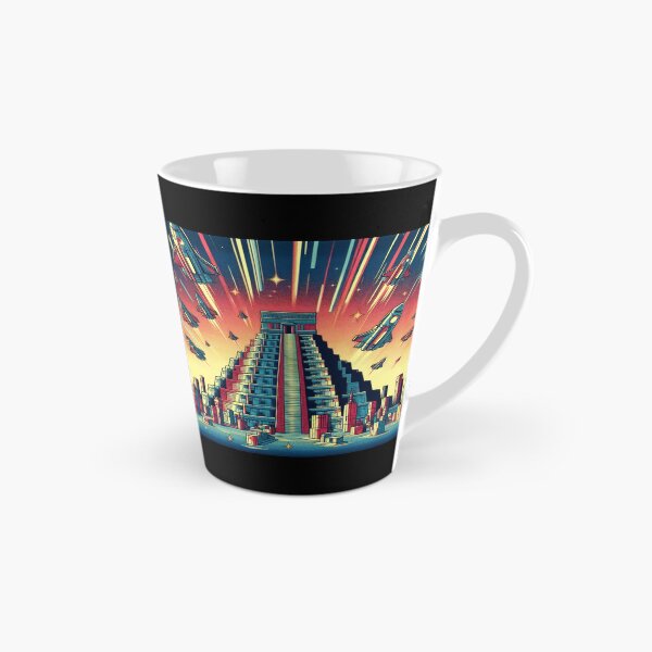 Item preview, Mayan pyramids and spaceships  designed and sold by Dogandesighn.