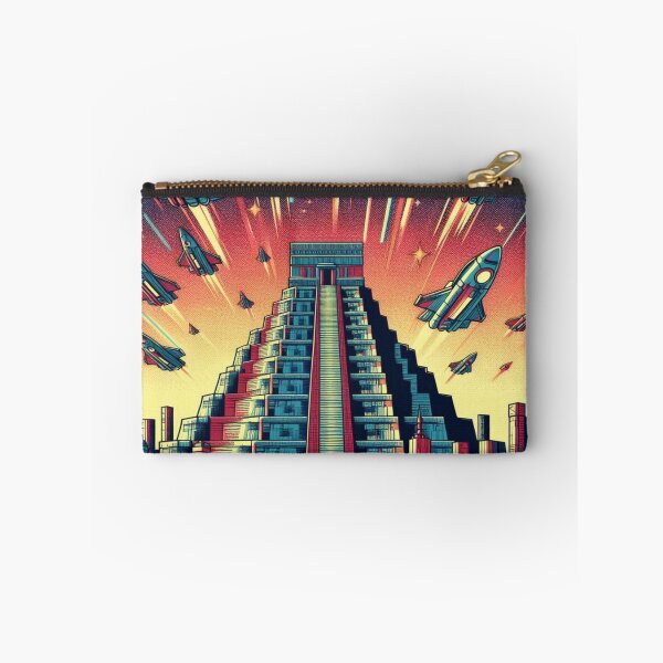 Item preview, Mayan pyramids and spaceships  designed and sold by Dogandesighn.