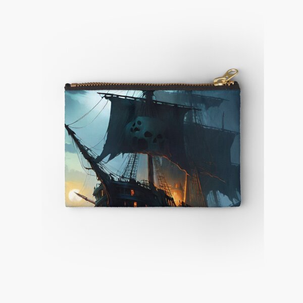 Item preview, ghost ship, flying Dutchman, sailboat, pirate ship designed and sold by DonnaBlankaArt.