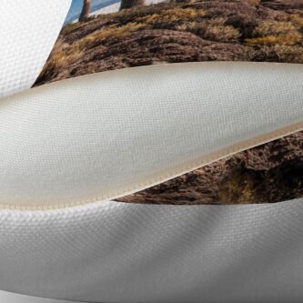Alternate view of Isla del Pescado Throw Pillow