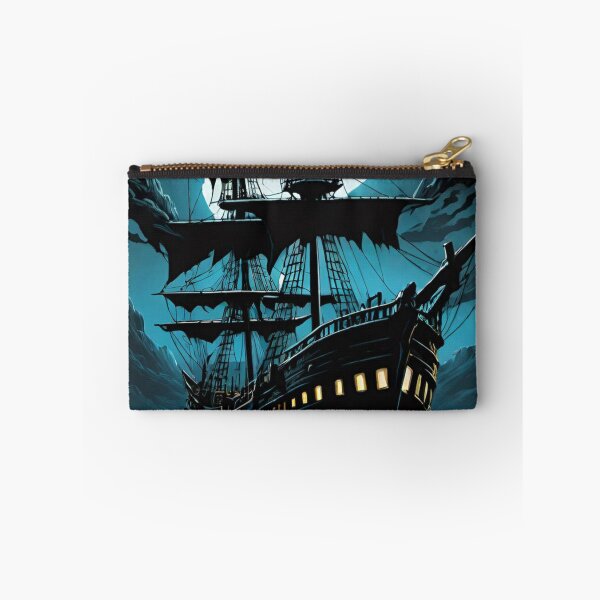 Item preview, ghost ship, flying Dutchman, sailboat, pirate ship designed and sold by DonnaBlankaArt.