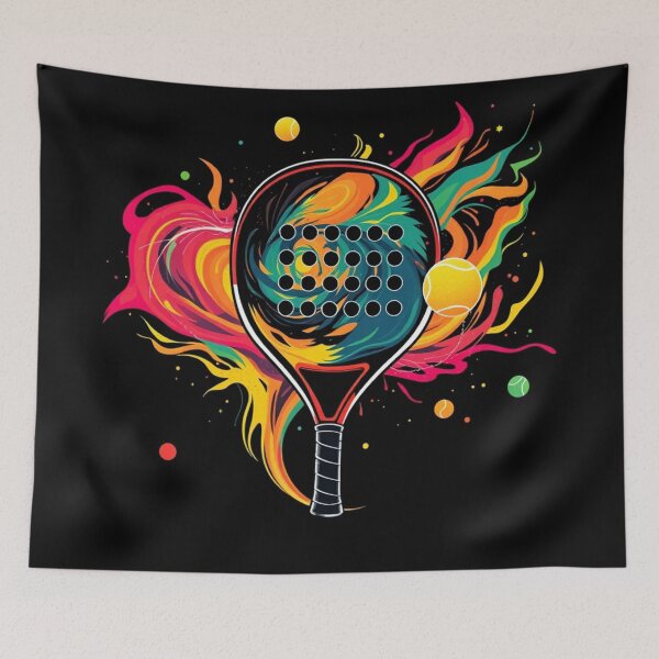 Item preview, Cosmic Padel Tennis Flow designed and sold by 0penvimark.