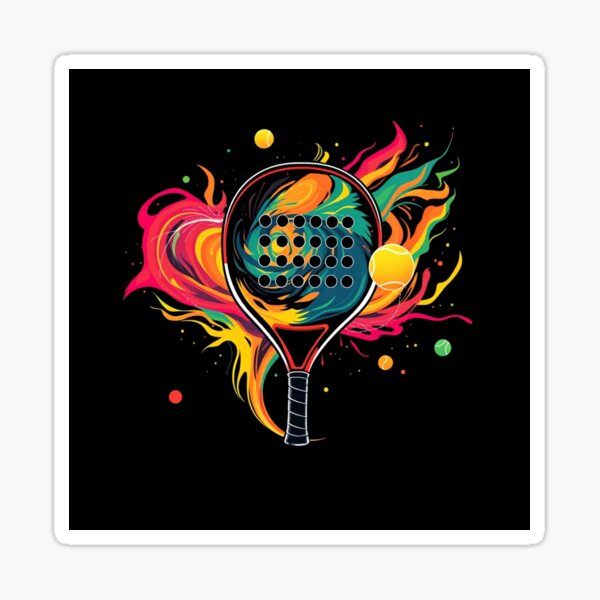 Item preview, Cosmic Padel Tennis Flow designed and sold by 0penvimark.