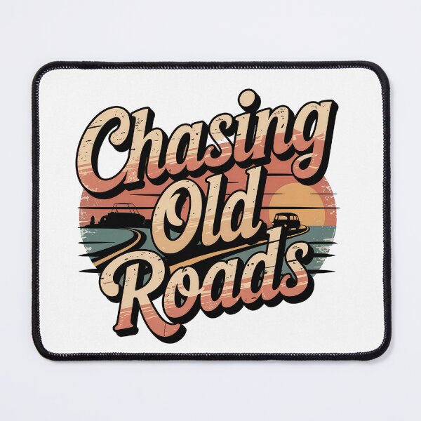Item preview, Chasing Old Roads – Retro Road Trip Aesthetic Design designed and sold by EpicMediaShop.