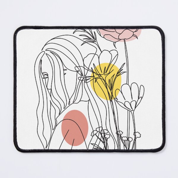 Item preview, Woman with flowers designed and sold by MüllichsFreggerDesign.