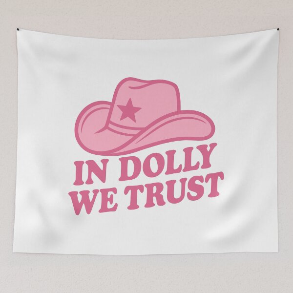 Item preview, Retro Cowgirl Hat Design – In Music We Trust designed and sold by Timegraf.