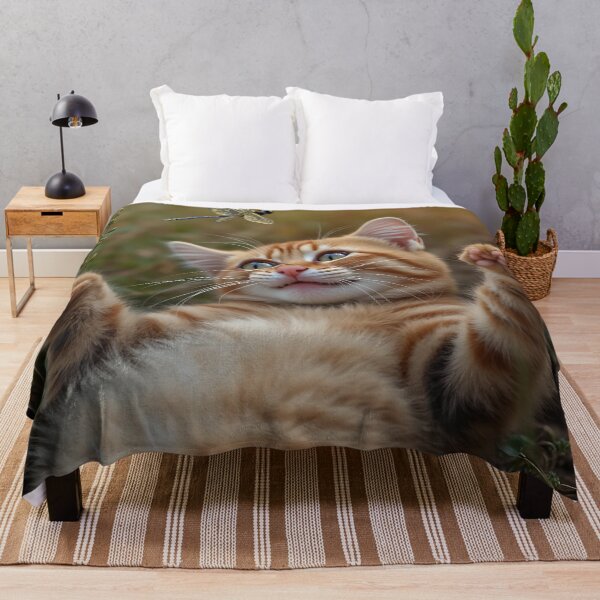Item preview, Cat and Dragonfly designed and sold by Saim-165.