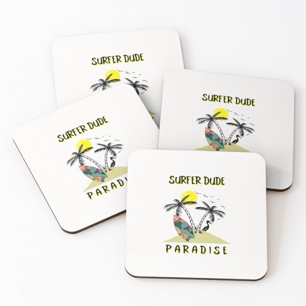 Item preview, Surf Style Surfer Dude Paradise designed and sold by Sartoris Art.