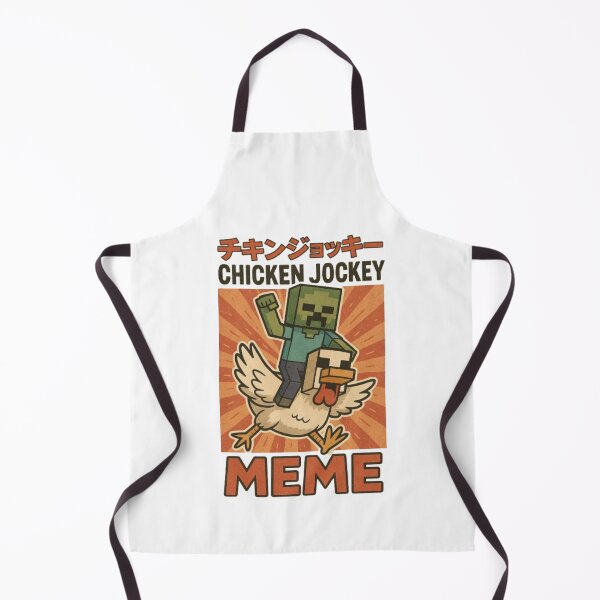 Item preview, Funny Chicken Jockey Meme designed and sold by Wearablestore.