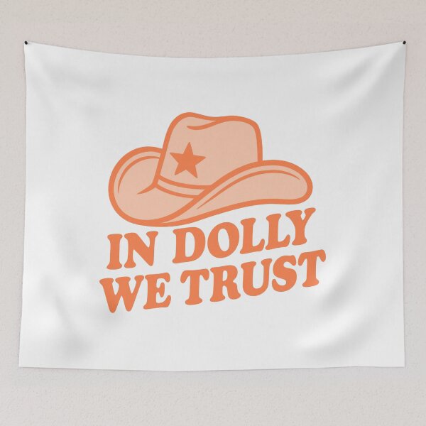 Item preview, Retro Cowgirl Hat Design – In Music We Trust designed and sold by Timegraf.