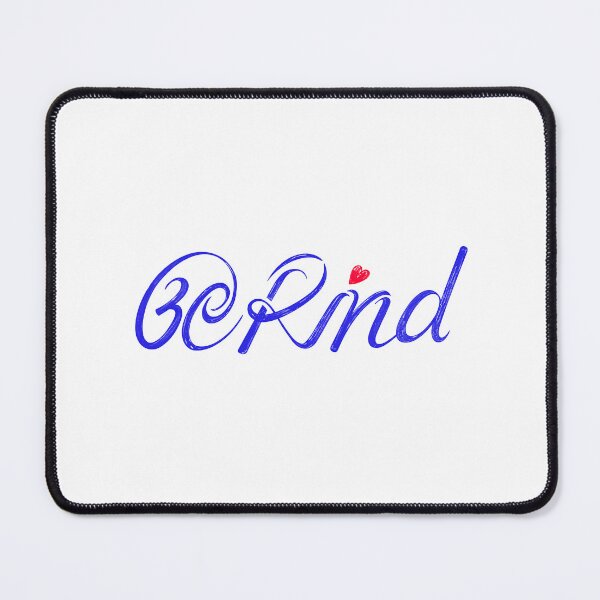 Item preview, Art with Human Touch. Be Kind Hand Drawn Text Blue Red designed and sold by Wiggly Lines.