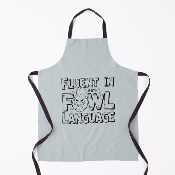Item preview, Fluent in Fowl Language. Black Version designed and sold by ArthousePromos.
