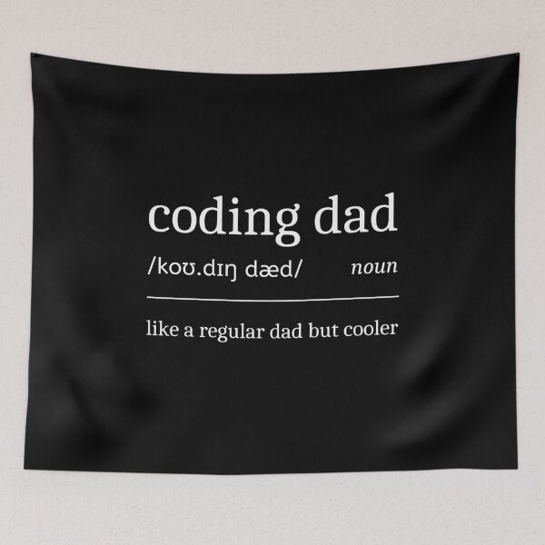 Item preview, Coding Dad Definition Funny Sarcastic Programming Father designed and sold by StrideSuccess.
