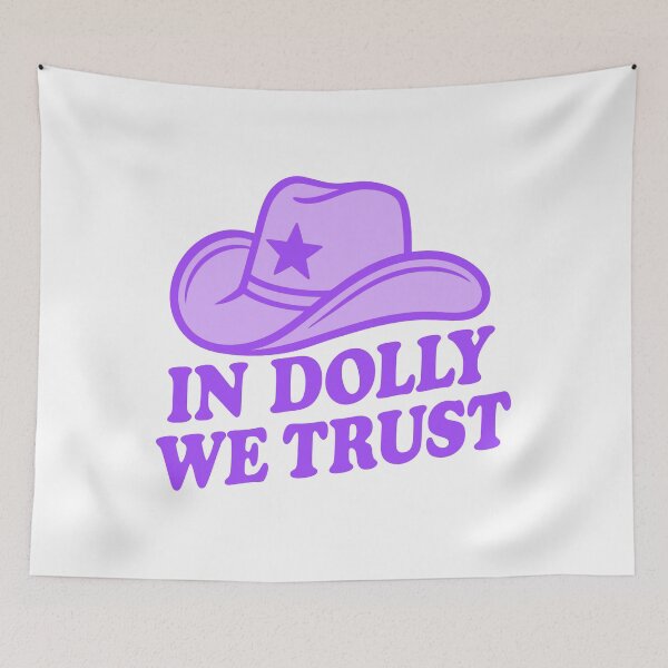 Item preview, Retro Cowgirl Hat Design – In Music We Trust designed and sold by Timegraf.