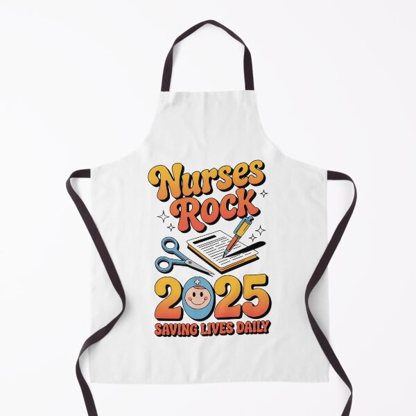Item preview, 2025 Nurses Rock Retro Celebration for Medical Heroes designed and sold by Taans-Creation.