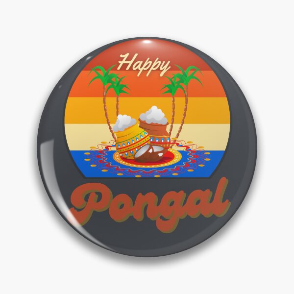 Item preview, Vintage Pongal Harvest Blessings Art designed and sold by Zakrytos ★★★★★.