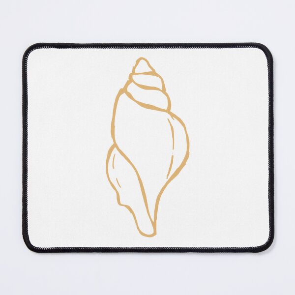 Item preview, Biege Minimal Seashell Line Art – Boho Chic designed and sold by Bella-Bear.