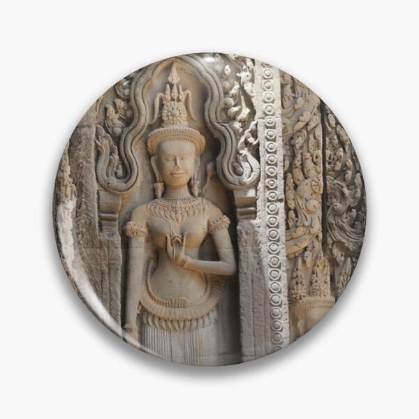 Item preview, Stone Devatas of Thommanon Temple designed and sold by Linklandiya.