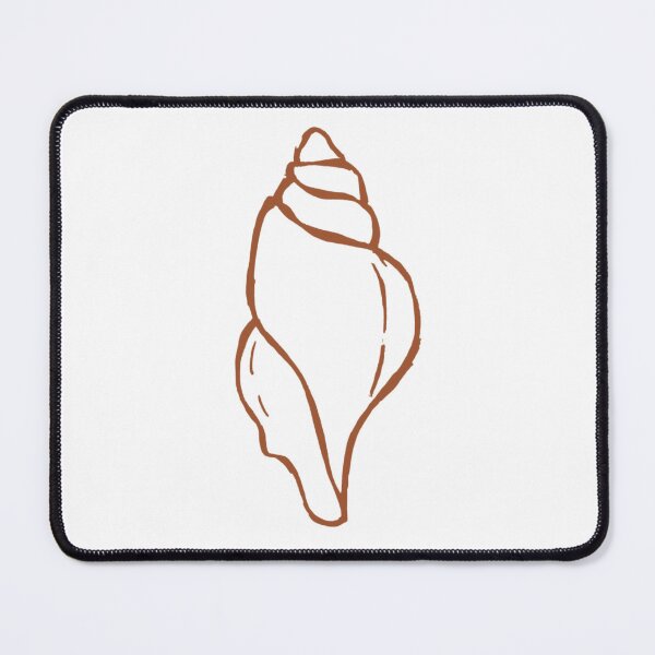 Item preview, Brown Minimal Seashell Line Art – Boho Aesthetic designed and sold by Bella-Bear.