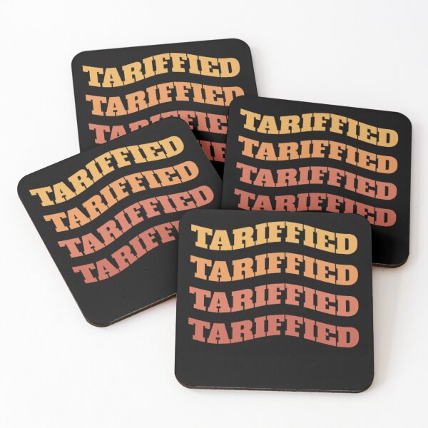 Item preview, Tariffied Wavy Retro Gradient Typography designed and sold by Abdu  Innovations.