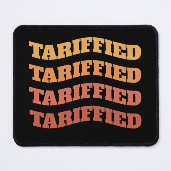 Item preview, Tariffied Wavy Retro Gradient Typography designed and sold by Abdu  Innovations.